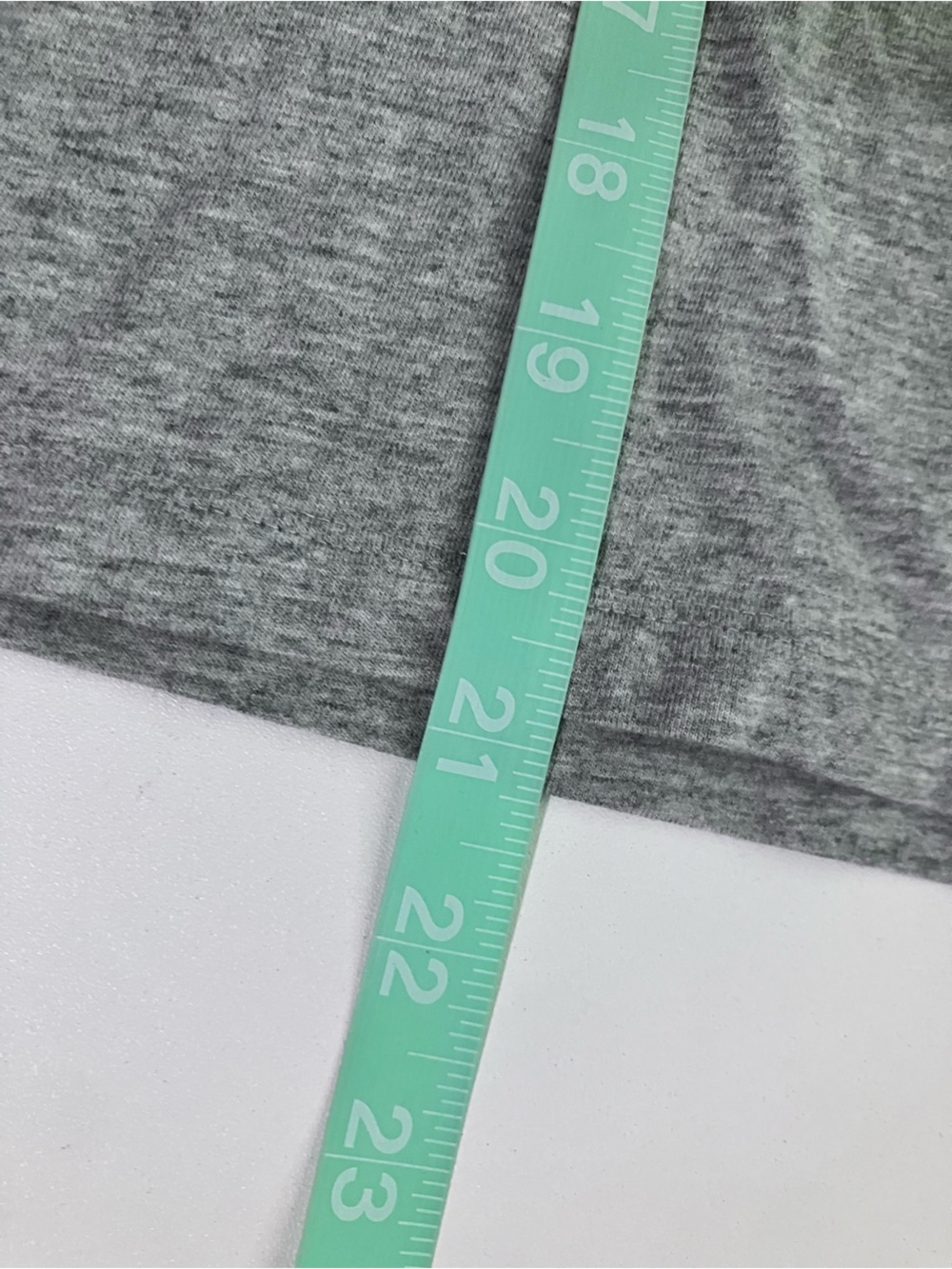 Everlane Grey Crop Cotton T Shirt Size Large - Picture 6 of 6